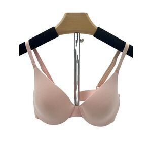 Victoria's Secret Body By Victoria Demi‎ Bra 6117 Size 34C Pink Stain No Tag